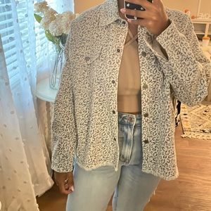 Zara jacket animal print